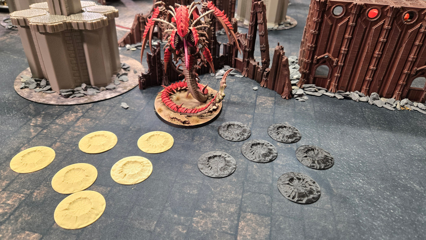 Tyranid Tunnel Markers